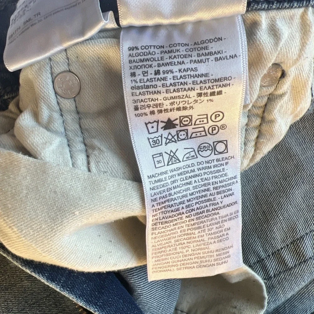 Levi's 514 Men's Jeans 31x32 Zipper Fly Straight Leg Grungy Blue Denim